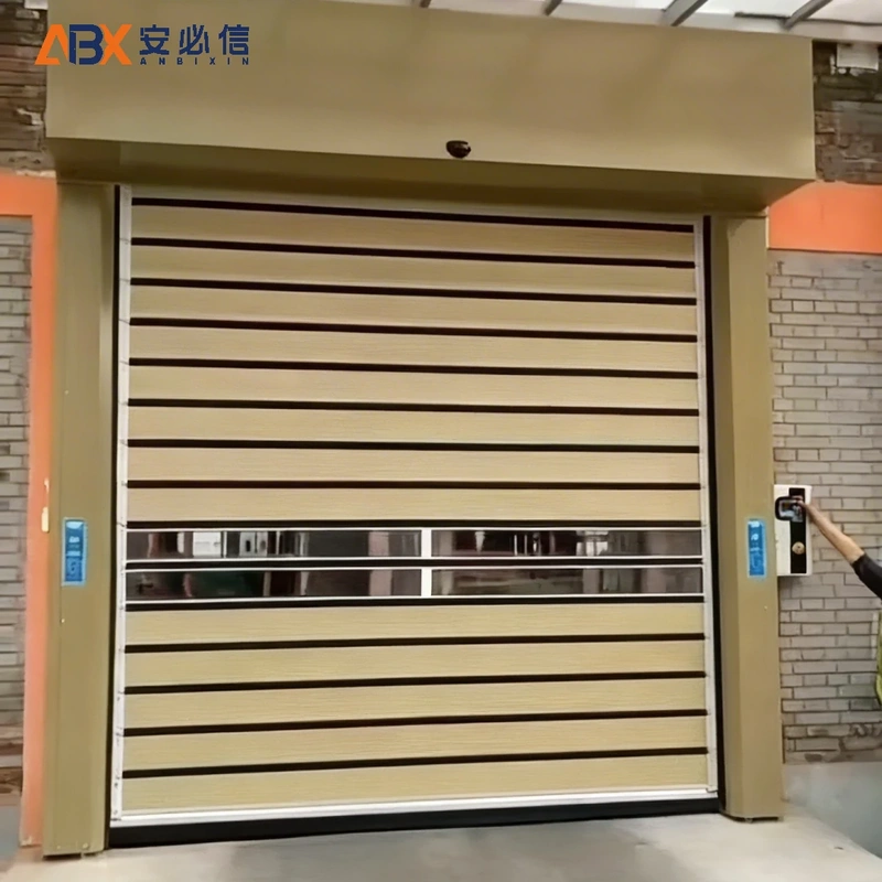 六安铝质快速门